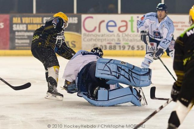 Photo hockey match Strasbourg  - Angers  le 25/09/2010