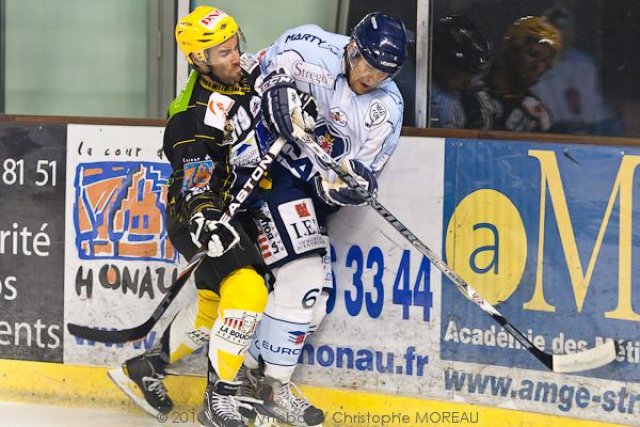 Photo hockey match Strasbourg  - Angers  le 25/09/2010