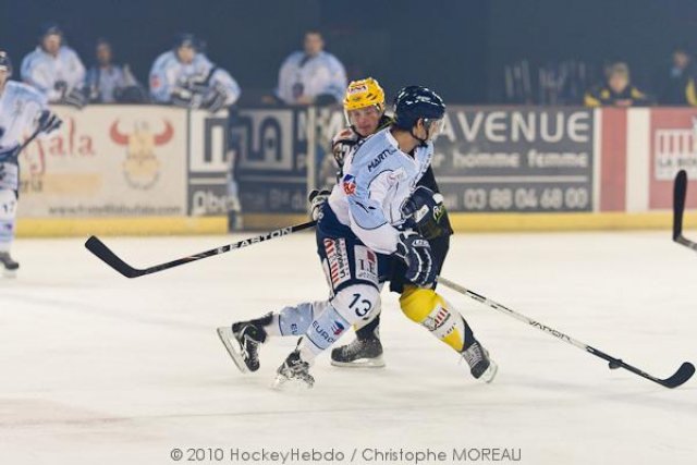 Photo hockey match Strasbourg  - Angers  le 25/09/2010