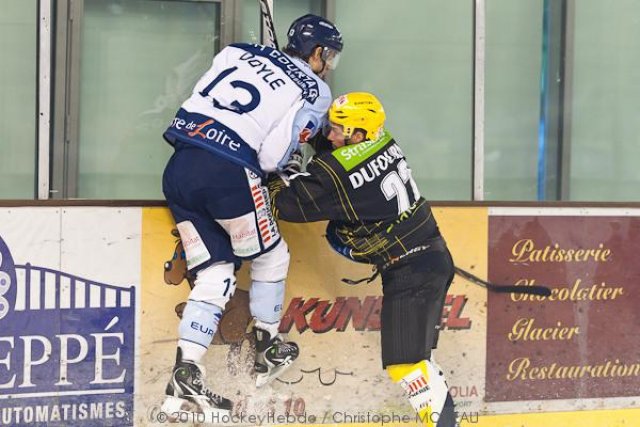 Photo hockey match Strasbourg  - Angers  le 25/09/2010