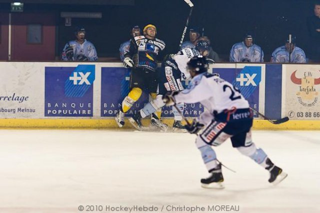 Photo hockey match Strasbourg  - Angers  le 25/09/2010