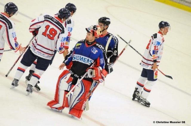 Photo hockey match Caen  - Nice le 20/09/2008