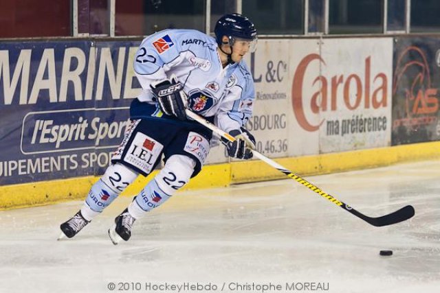 Photo hockey match Strasbourg  - Angers  le 25/09/2010