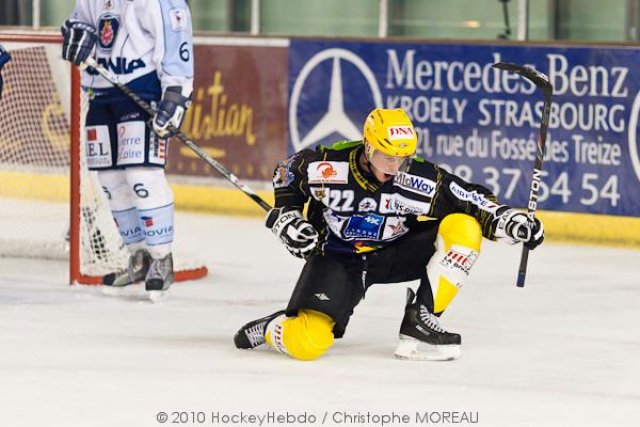 Photo hockey match Strasbourg  - Angers  le 25/09/2010