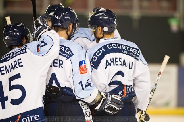Photo hockey match Strasbourg  - Angers  le 25/09/2010