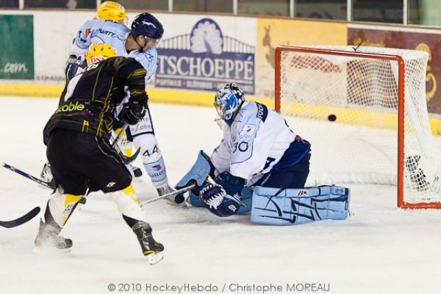 Photo hockey match Strasbourg  - Angers  le 25/09/2010