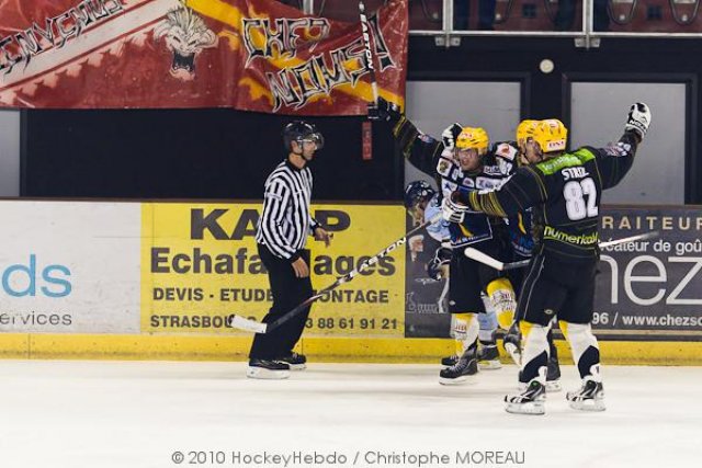 Photo hockey match Strasbourg  - Angers  le 25/09/2010