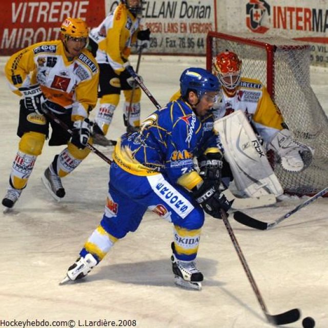 Photo hockey match Villard-de-Lans - Strasbourg  le 20/09/2008