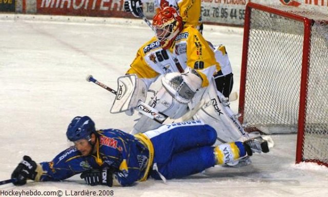 Photo hockey match Villard-de-Lans - Strasbourg  le 20/09/2008