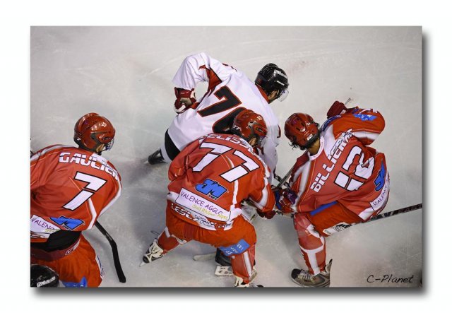 Photo hockey match Valence - Toulouse-Blagnac le 25/09/2010