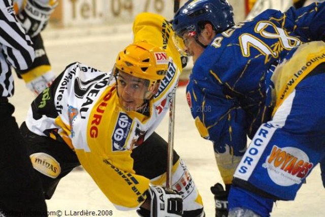 Photo hockey match Villard-de-Lans - Strasbourg  le 20/09/2008