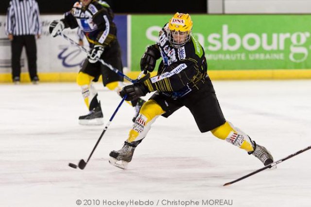 Photo hockey match Strasbourg  - Dijon  le 28/09/2010