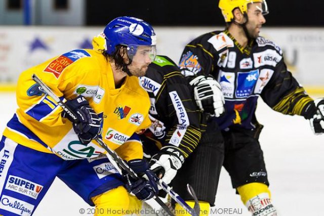 Photo hockey match Strasbourg  - Dijon  le 28/09/2010