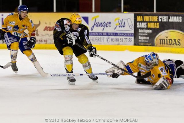 Photo hockey match Strasbourg  - Dijon  le 28/09/2010