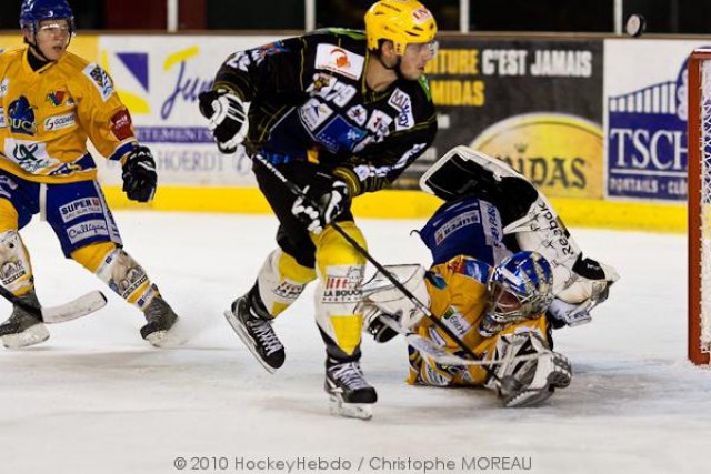 Photo hockey match Strasbourg  - Dijon  le 28/09/2010