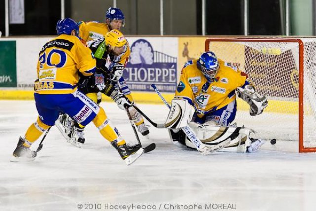 Photo hockey match Strasbourg  - Dijon  le 28/09/2010