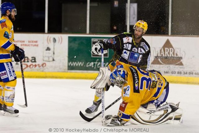 Photo hockey match Strasbourg  - Dijon  le 28/09/2010