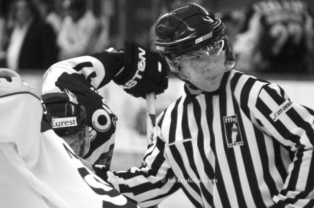 Photo hockey match Caen  - Angers  le 29/09/2010