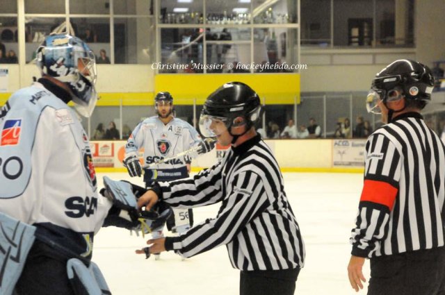 Photo hockey match Caen  - Angers  le 29/09/2010