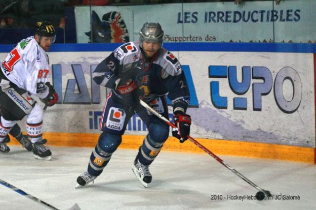 Photo hockey match Grenoble  - Amiens  le 02/10/2010