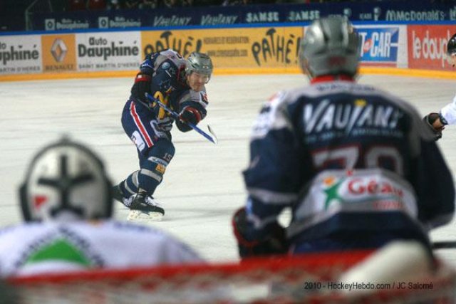Photo hockey match Grenoble  - Amiens  le 02/10/2010