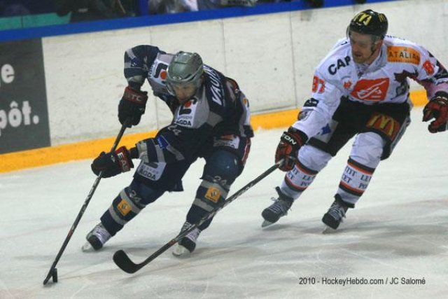 Photo hockey match Grenoble  - Amiens  le 02/10/2010