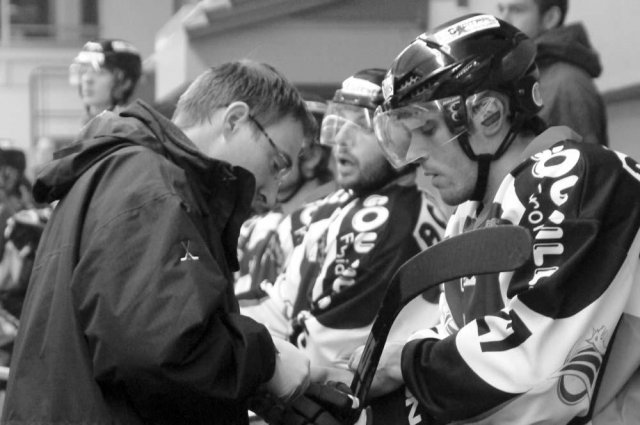 Photo hockey match Caen  - Strasbourg  le 02/10/2010