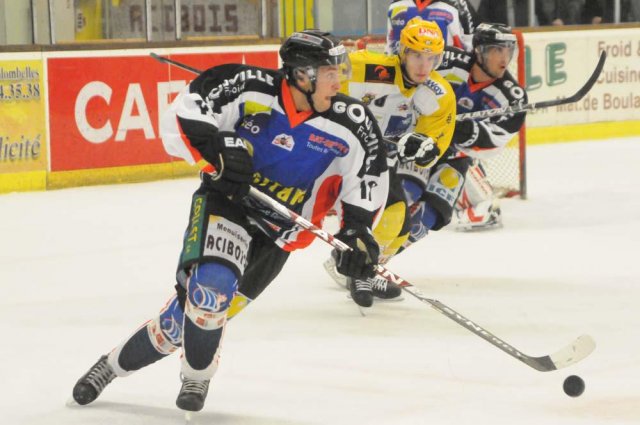 Photo hockey match Caen  - Strasbourg  le 02/10/2010