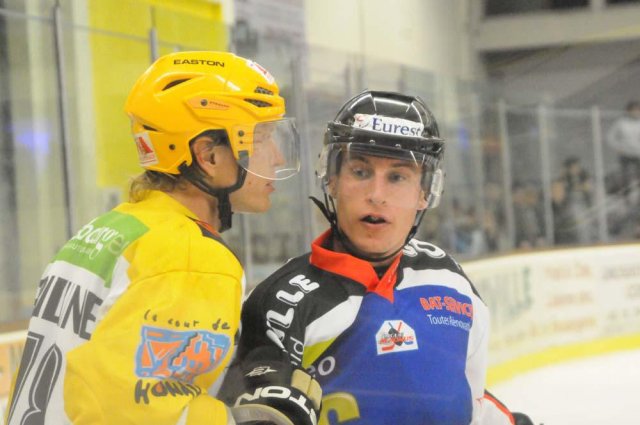 Photo hockey match Caen  - Strasbourg  le 02/10/2010