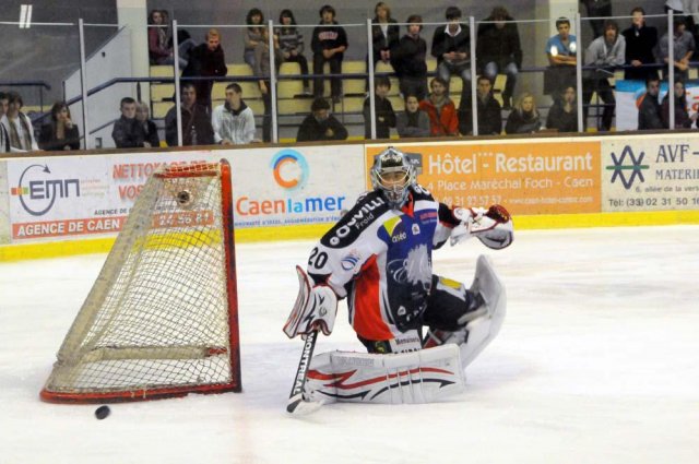 Photo hockey match Caen  - Strasbourg  le 02/10/2010