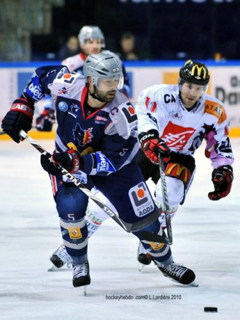 Photo hockey match Grenoble  - Amiens  le 02/10/2010