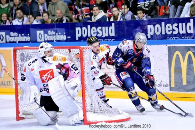 Photo hockey match Grenoble  - Amiens  le 02/10/2010