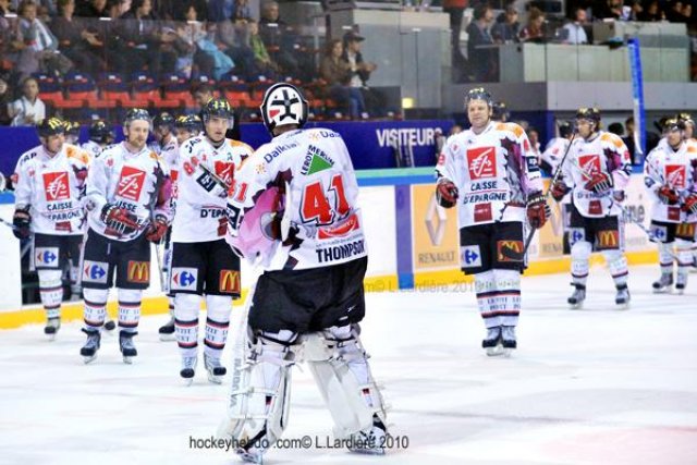 Photo hockey match Grenoble  - Amiens  le 02/10/2010