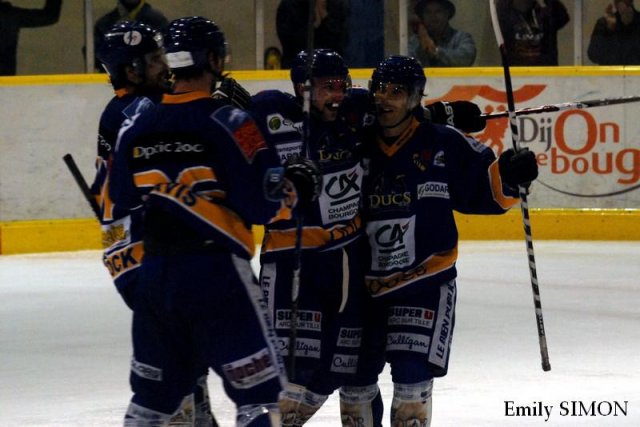 Photo hockey match Dijon  - Villard-de-Lans le 02/10/2010