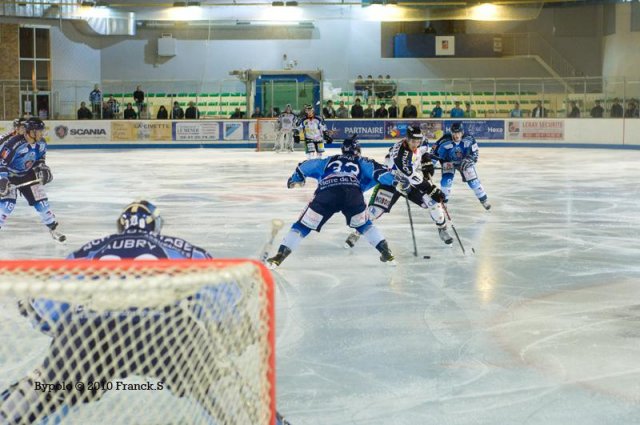 Photo hockey match Angers  - Caen  le 05/10/2010