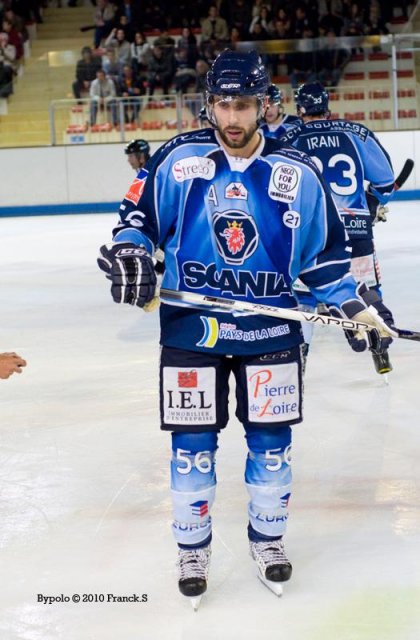 Photo hockey match Angers  - Caen  le 05/10/2010