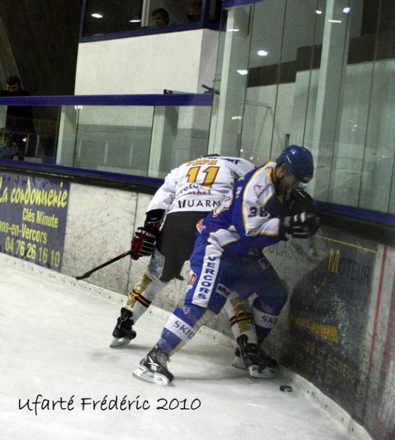 Photo hockey match Villard-de-Lans - Morzine-Avoriaz le 05/10/2010