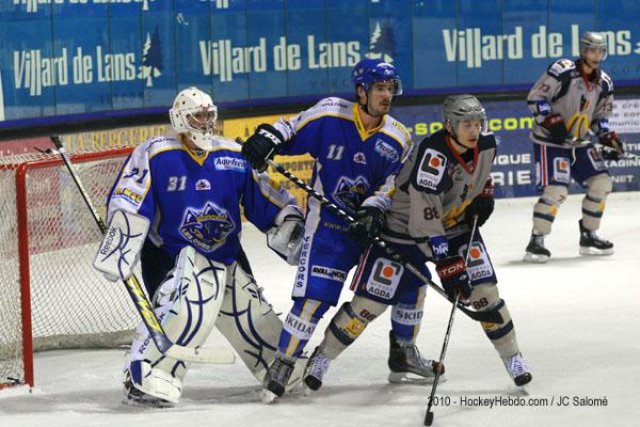 Photo hockey match Villard-de-Lans - Grenoble  le 09/10/2010