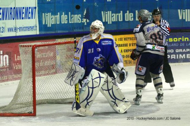 Photo hockey match Villard-de-Lans - Grenoble  le 09/10/2010