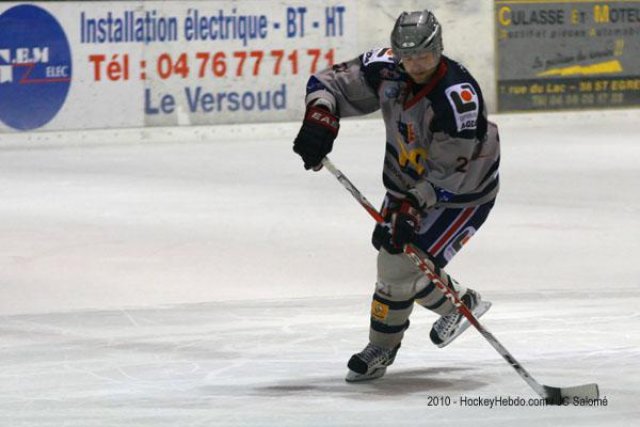 Photo hockey match Villard-de-Lans - Grenoble  le 09/10/2010