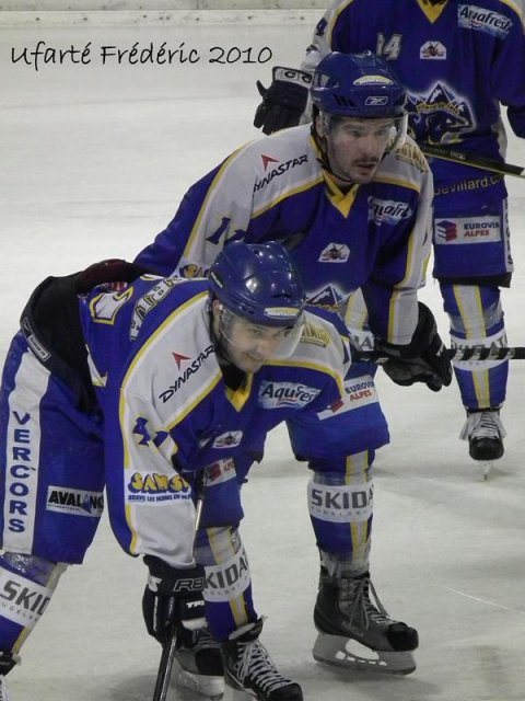 Photo hockey match Villard-de-Lans - Grenoble  le 09/10/2010