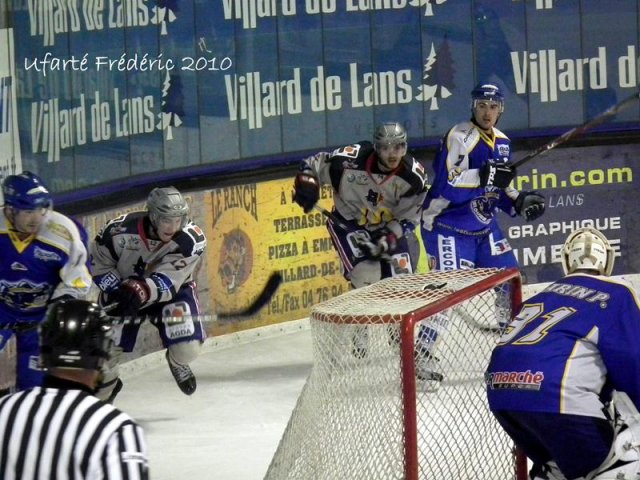 Photo hockey match Villard-de-Lans - Grenoble  le 09/10/2010