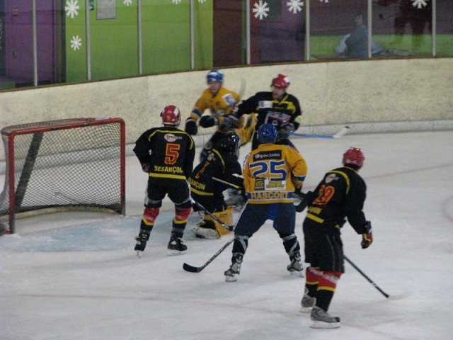 Photo hockey match Besançon - Dijon II le 09/10/2010