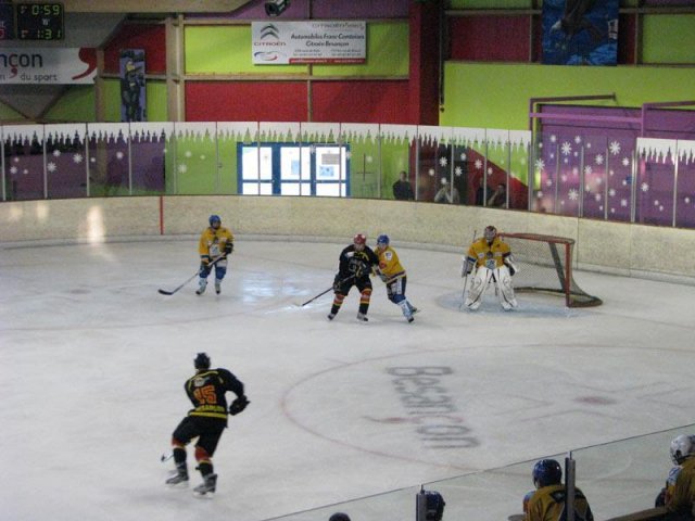 Photo hockey match Besançon - Dijon II le 09/10/2010