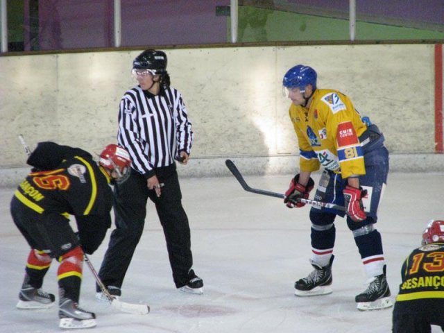 Photo hockey match Besançon - Dijon II le 09/10/2010