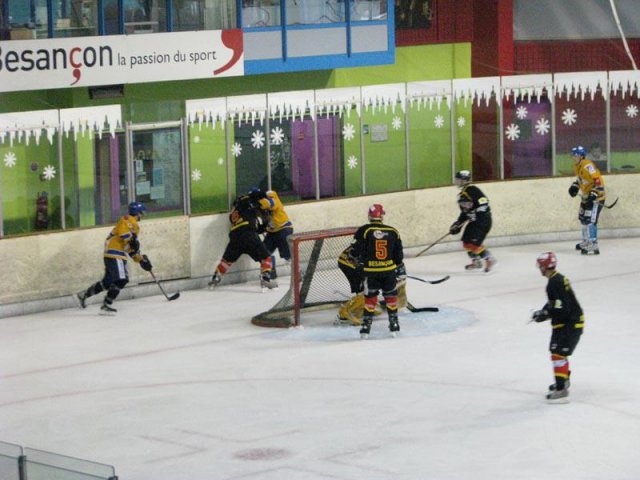 Photo hockey match Besançon - Dijon II le 09/10/2010
