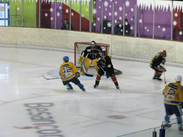 Photo hockey match Besançon - Dijon II le 09/10/2010
