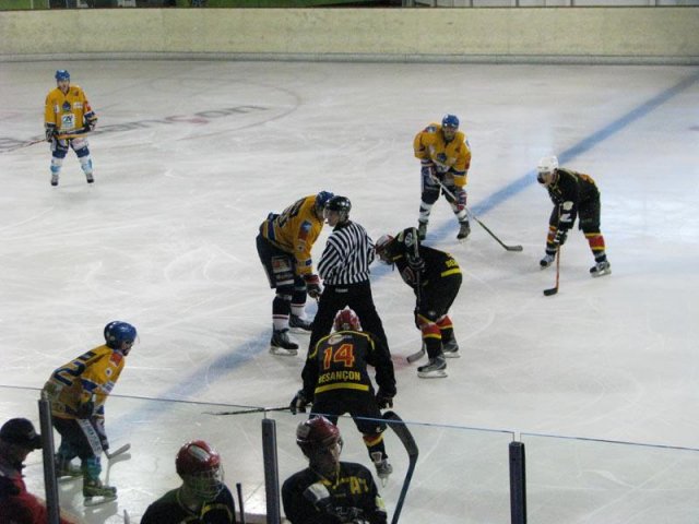 Photo hockey match Besançon - Dijon II le 09/10/2010