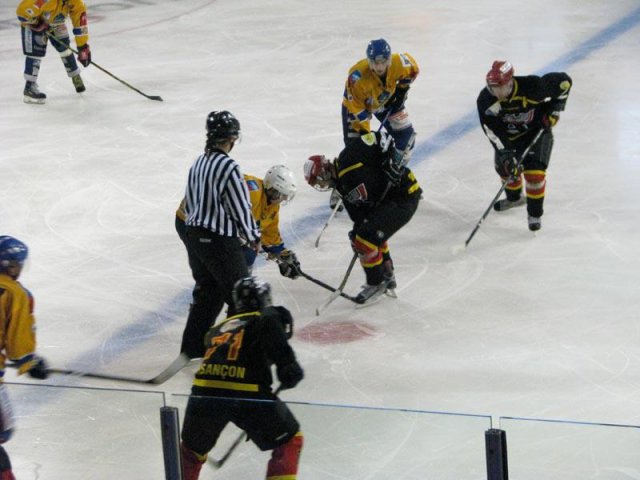 Photo hockey match Besançon - Dijon II le 09/10/2010