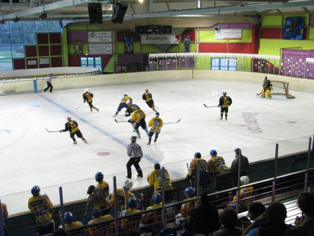 Photo hockey match Besançon - Dijon II le 09/10/2010
